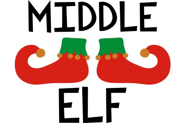 Middle Elf: A Playful and Festive Holiday Logo