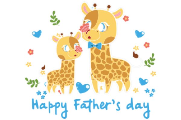 Celebrating Father's Day with a Touch of Whimsy: A Sticker-Inspired Greeting Card