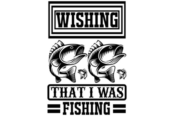 Wishing for a Fishing Adventure: A Playful Poster for Anglers