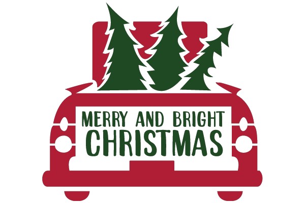 Merry and Bright Christmas: A Festive Car Decoration