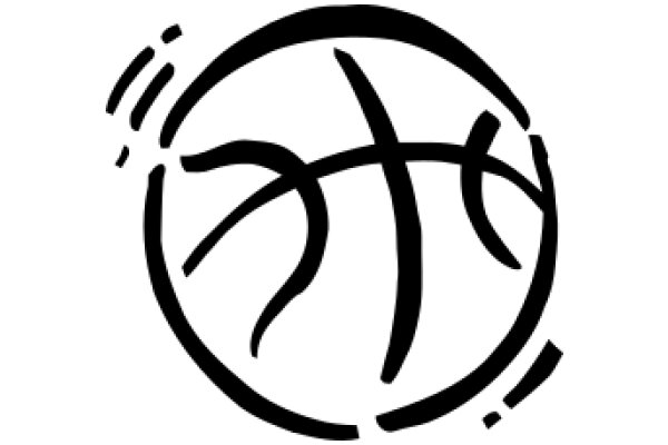 Stylized Basketball Logo