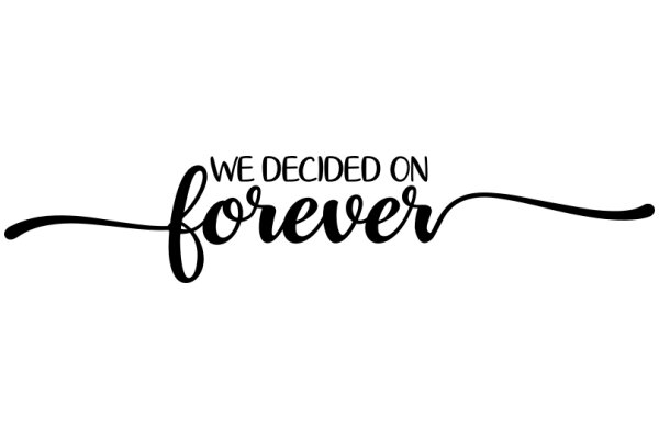 We Decided on Forever: A Graphic Design Showcase