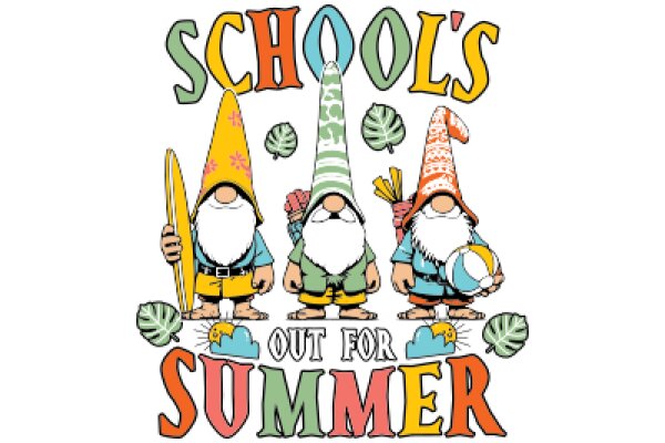 School's Out for Summer: A Whimsical Adventure of Three Wizardly Friends