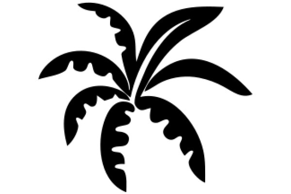 Stylized Plant Silhouette