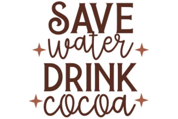 Save Water, Drink Cocoa: A Call to Conscious Consumption