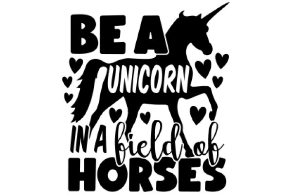 Be a Unicorn in a Field of Horses