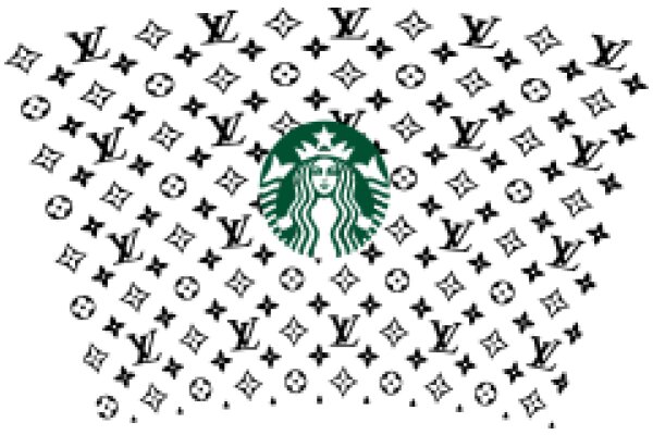 Star-Studded Starbucks Logo: A Pattern of Coffee and Luxury