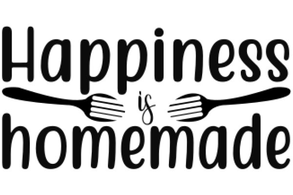 Happiness is Homemade: A Graphic Design Showcasing the Joy of Cooking