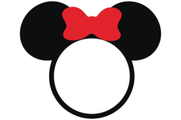 Simplistic Mickey Mouse Ear Logo