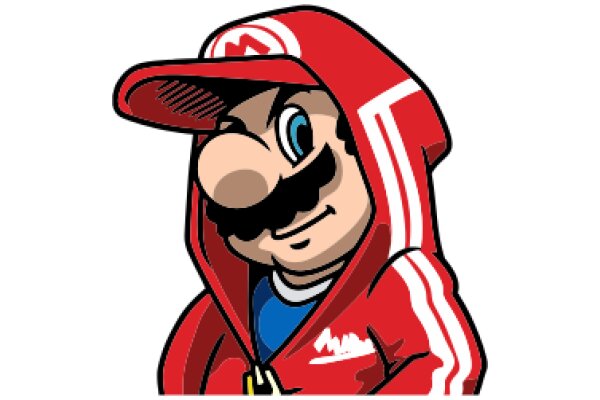 Mario's Adventure: A Red Hoodie for the Iconic Character