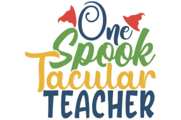 One Spooktacular Teacher: A Graphic Design for a Halloween-Themed Educator