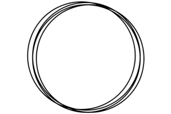 Simplicity in Design: A Minimalist Circle with Curved Lines