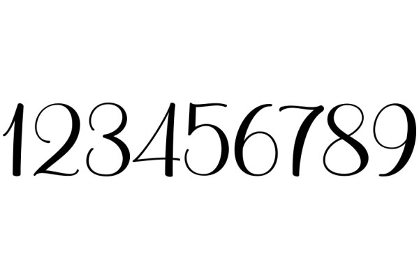 Simplicity in Design: A Focus on Numbers