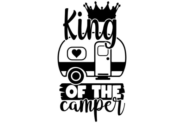 A Playful Tribute to Camping and Royalty