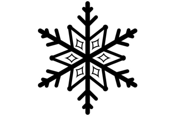 Simplistic Snowflake Design