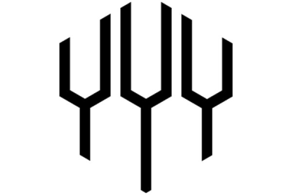 Stylized Logo of the Greek Letter Ypsilon