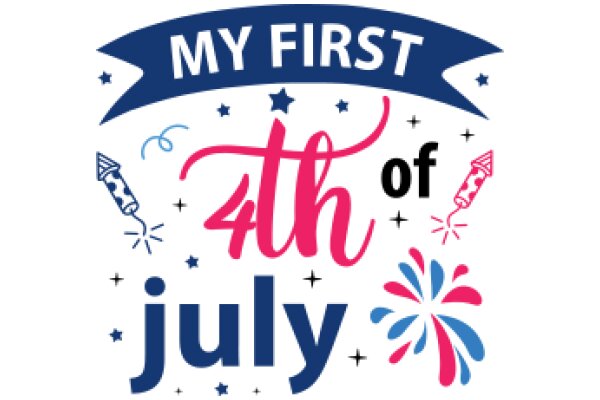 Celebrating My First 4th of July: A Graphic Design Poster