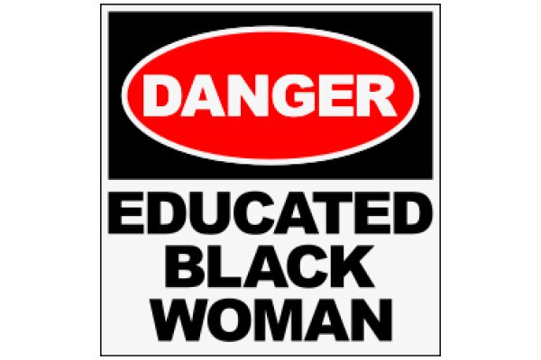 Danger Sign for Educated Black Woman