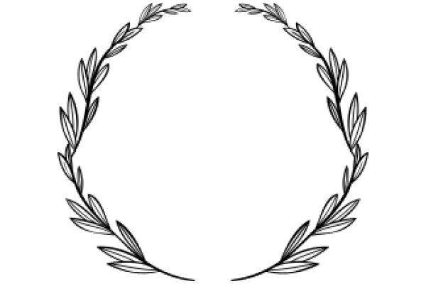 Elegant Laurel Wreath: A Symbol of Honor and Victory