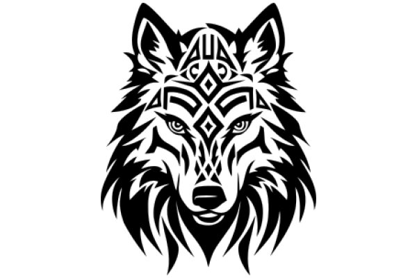 Stylized Wolf Design