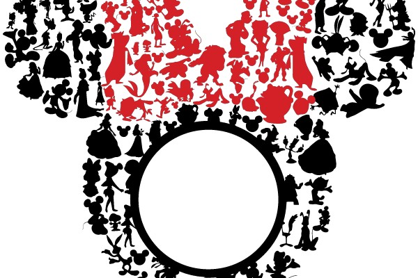 Mickey Mouse: A Silhouette of Iconic Characters