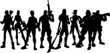 A Gathering of Heroes: The Silhouette of a Team