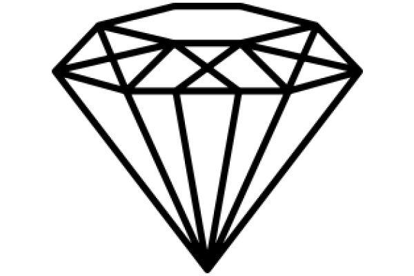 A Stylized Diamond Icon