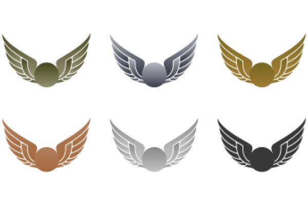 A Collection of Stylized Wings