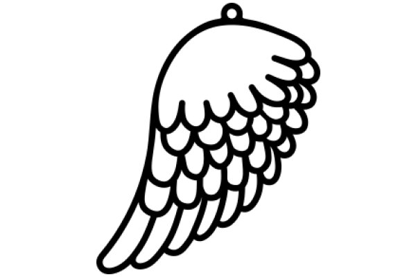 Stylized Angel Wing