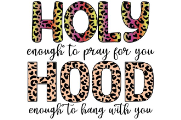 Holy Hood: A Graphic Design for a Faith-Based Apparel Brand