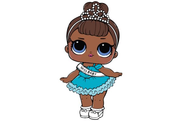 Miss Baby: A Cute Cartoon Character