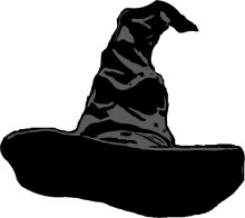 A Silhouette of a Wizard's Hat