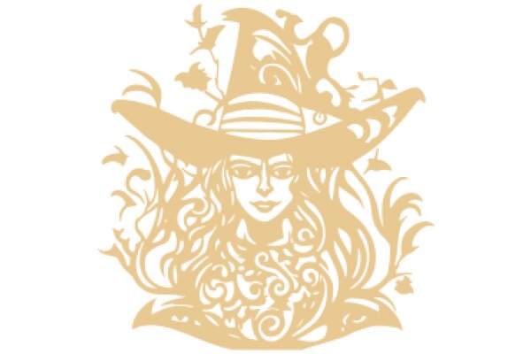 A Golden Witch's Emblem: A Symbol of Magic and Mystery