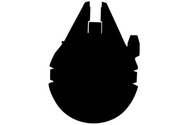 A Silhouette of a Star Wars Tie Interceptor