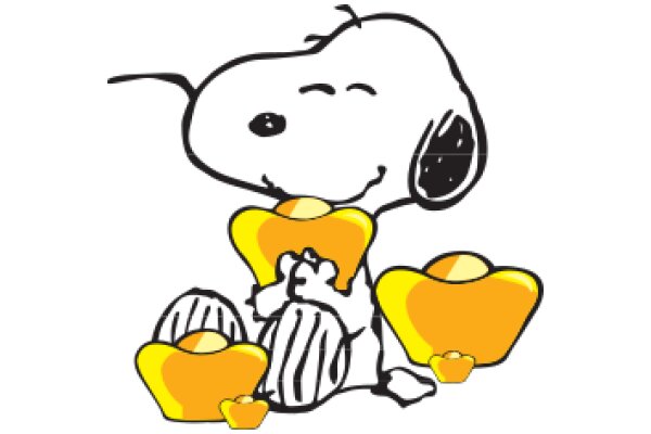 Snoopy's Delight: A Yellow Adventure