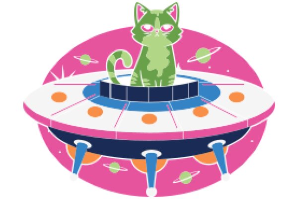 Whimsical Adventures: A Cat's Journey Through Space and Time