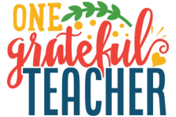 One Grateful Teacher