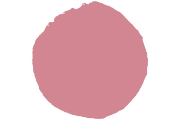 A Solid Pink Circle