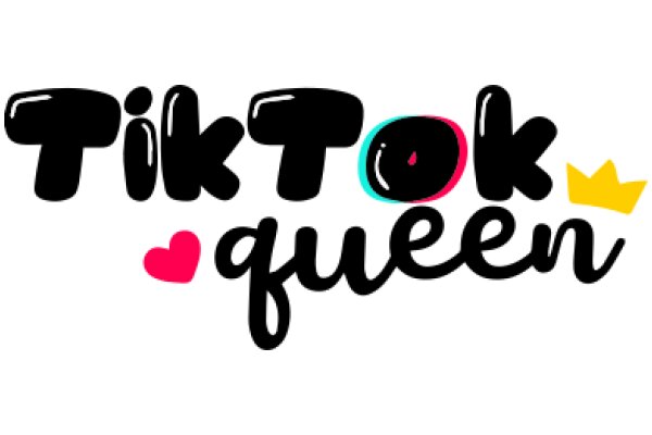 TikTok Queen: A Graphic Design Showcase