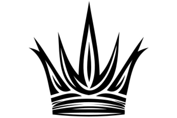 Stylized Crown Icon in