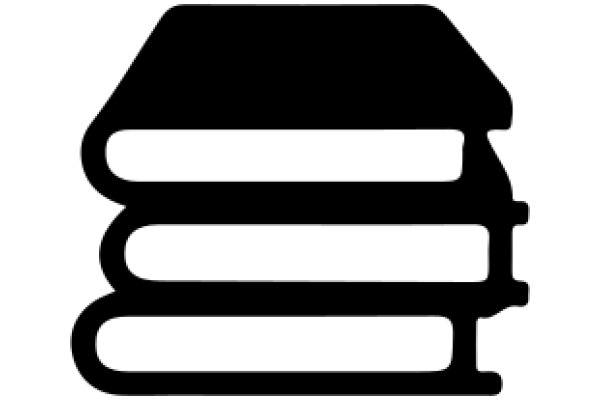 A Simple, Icon of a Stack of Books