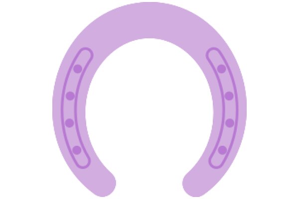 Purple Horse Shoe: A Unique Artwork