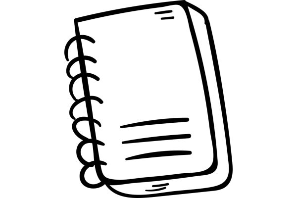 A Simple, Illustration of a Notebook