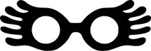 Stylized Black and White Infinity Symbols