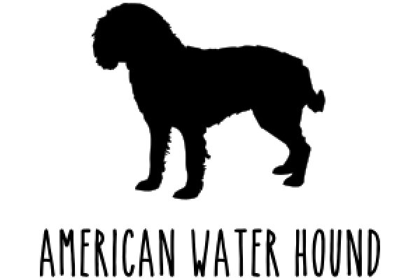 American Water Hound Silhouette