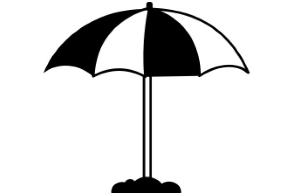 Simplistic Umbrella Illustration