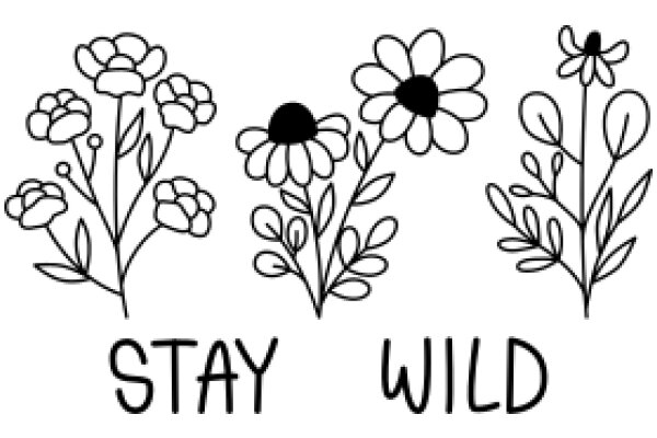 Stay Wild: A Collection of Flower Illustrations