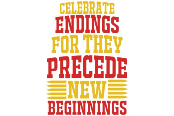 Celebrate New Beginnings: A Graphic Design for a Motivational Poster