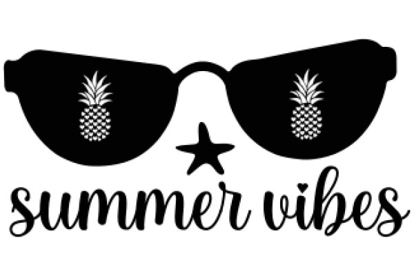 Summer Vibes: A Tropical Escape with Sunglasses and Pineapple