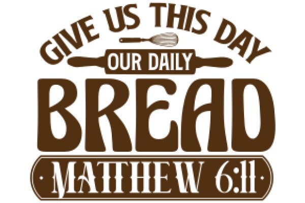 Give Us This Day Our Daily Bread: A Matthew 6:11 Bible Verse